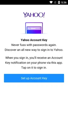 Yahoo Mail Go android App screenshot 1