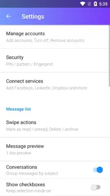 Yahoo Mail Go android App screenshot 5